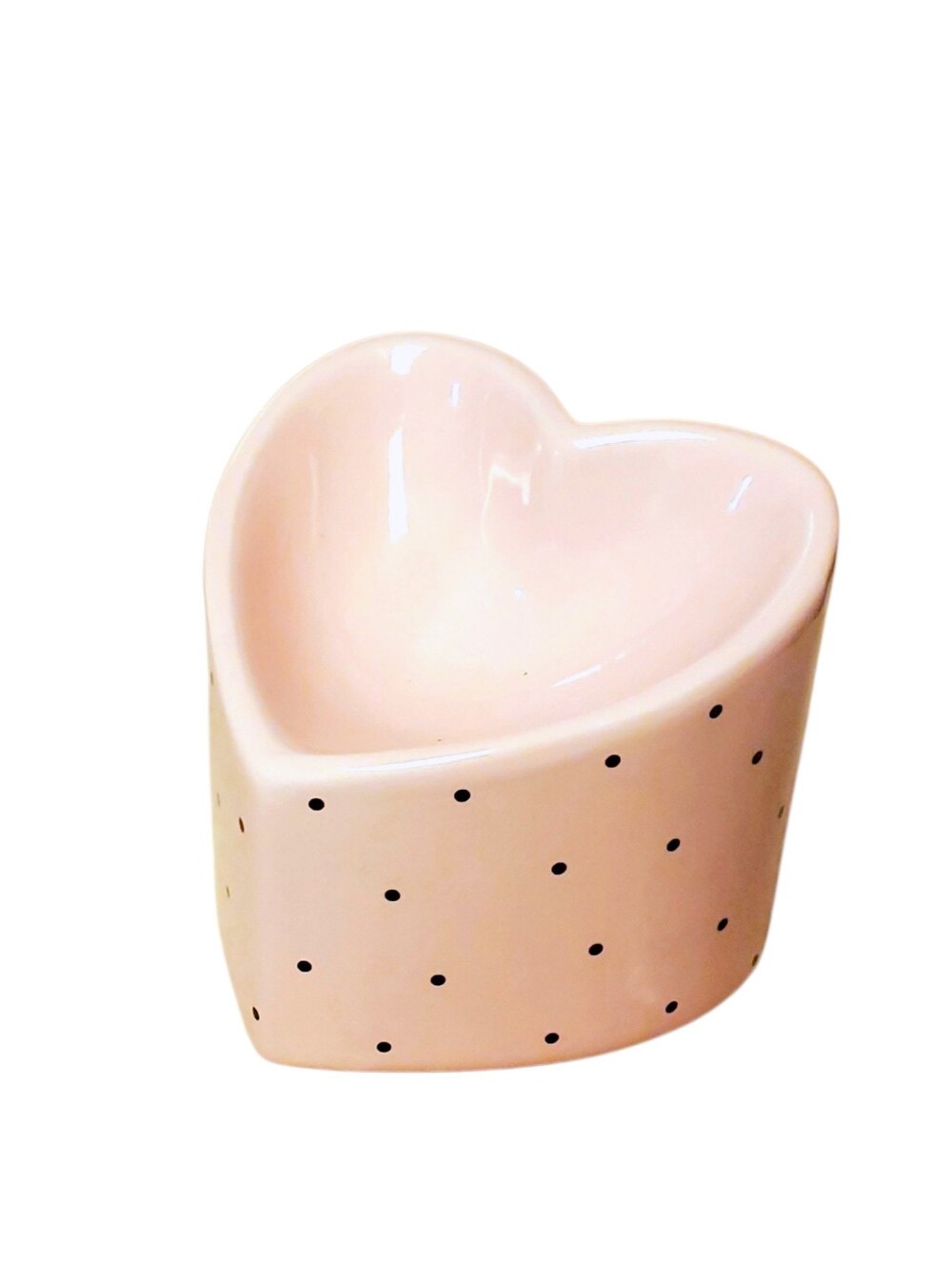 Raised Heart Food Bowl